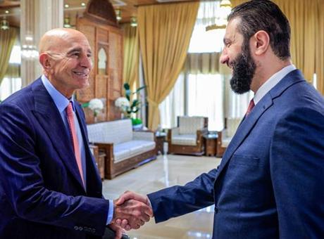 ABD’nin Ankara Büyükelçisi, Suriye Cumhurbaşkanı Şara ile görüştü