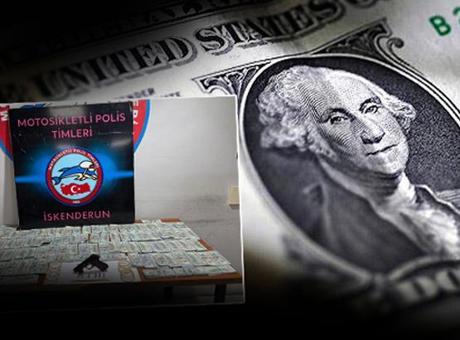 Hatay’da durdurulan araçtan sahte 1 milyon dolar çıktı; 3 gözaltı