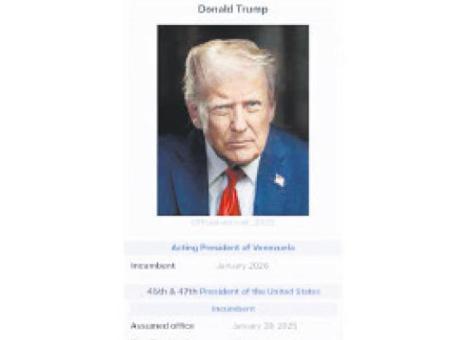 Kendisini ‘Venezuela Geçici Başkanı’ yaptı!