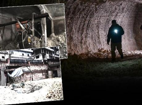 Örümcek ağı gibi sivillerin evlerinin altını sarmışlar! İşte SDG’nin Halep’teki yer altı şebekesi