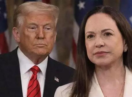 Venezuelalı muhalif lider Machado, Nobel Barış Ödülü’nü Trump’a sunduğunu açıkladı