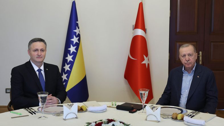 İletişim Başkanlığından Cumhurbaşkanı Erdoğan'ın Denis Becirovic'le görüşmesine ilişkin açıklama