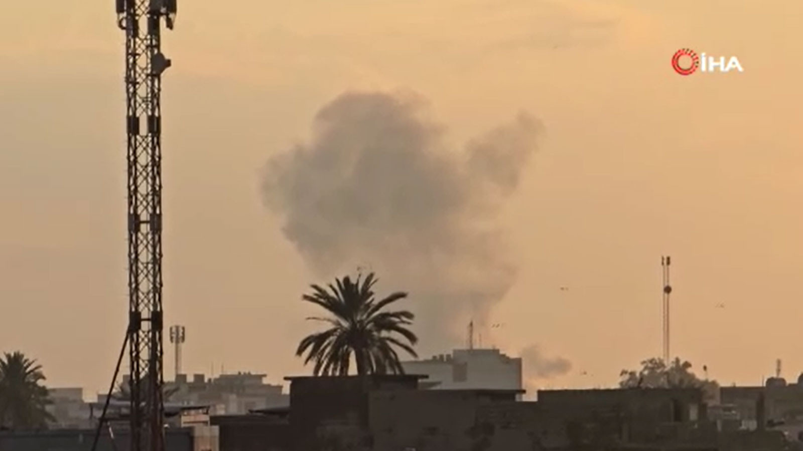 Kerkük Havalimanı’nda Haşdi Şabi’ye ait merkeze hava saldırısı: Ölüler var