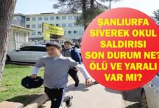 URFA SİVEREK OKUL SALDIRISINDA SON DURUM: Şanlıurfa Okul Saldırısında Ölü ve Yaralı Var Mı? Şanlıurfa Valisi'nden Okul Saldırısı Açıklaması!