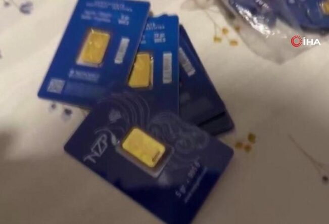 İzinsiz altın üretip piyasaya sürdüler