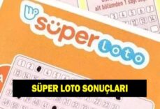 SÜPER LOTO SONUÇLARI 19 NİSAN: Süper Loto sonuçları tıkla öğren