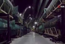 Devrim Muhafızları komutanı video yayınladı: İşte İran'ın yer altı tesisleri