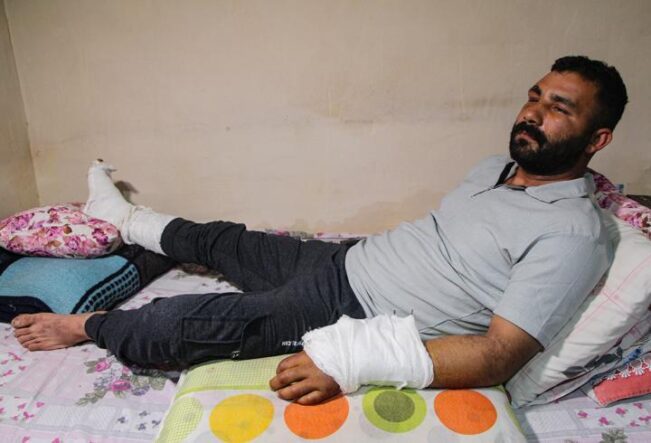 Çatıdan düşüp ağır yaralanan kaynak ustası: Ailemin tek geçim kaynağı benim, zor durumdayım