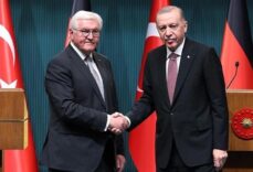 Cumhurbaşkanı Erdoğan, Almanya Cumhurbaşkanı Steinmeier ile görüştü