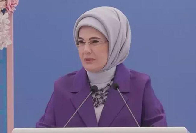 Cemre Çarşısı’nın kapıları Galataport'ta iyiliğe açıldı! Emine Erdoğan'dan 'aile' mesajı