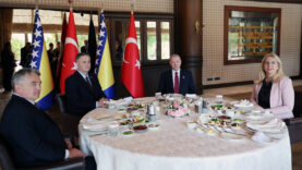 Cumhurbaşkanı Erdoğan, Bosna Hersek Devlet Başkanlığı Konseyi üyeleriyle bir araya geldi