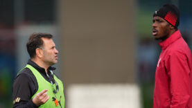 Derbi öncesi Victor Osimhen, takımla çalıştı