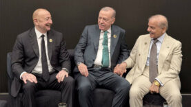 Erdoğan, Aliyev ve Şerif ile görüştü