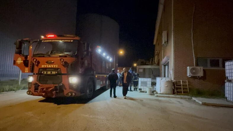 Eskişehir'de su arıtma tesisinde korkutan yangın