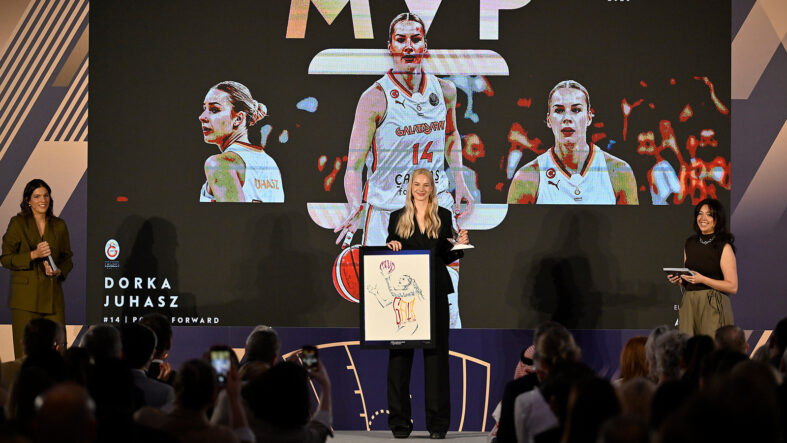 Kadınlar Euroleague'in MVP'si Galatasaraylı Dorka Juhasz seçildi