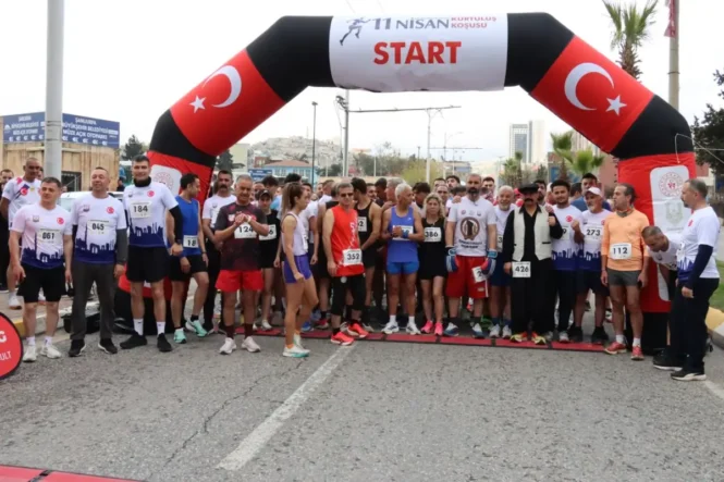 Şanlıurfa’da 500 sporcu tarihten bilime koştu