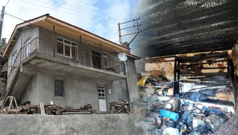 Yangında küle dönen ev, Isparta Belediyesi’nin desteğiyle yeniden yükseldi