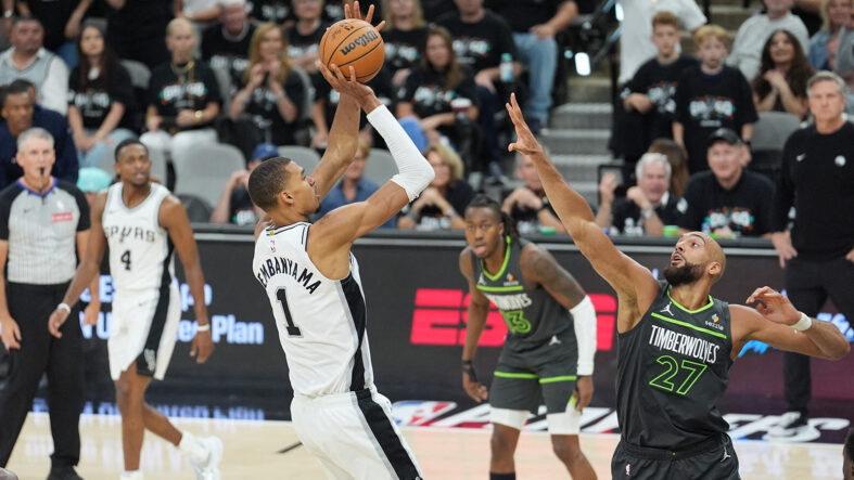 38 sayı farkla kazanan San Antonio Spurs, Minnesota Timberwolves karşısında seriyi eşitledi