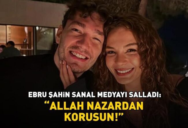 Cedi Osman'ın güzeller güzeli eşi Ebru Şahin sanal medyayı salladı: 'Allah nazardan korusun'