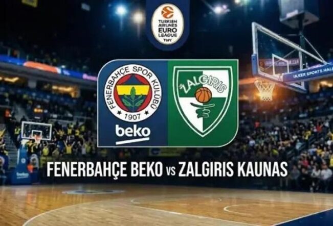 ZALGİRİS - FENERBAHÇE BEKO MAÇI HANGİ KANALDA, SAAT KAÇTA? Fenerbahçe Beko EuroLeague play off üçüncü maç!