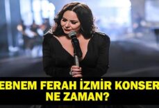 İZMİR ŞEBNEM FERAH KONSERİ NE ZAMAN? Şebnem Ferah İzmir Konser Bileti Ne Zaman Satışa Çıkacak Konser Nerede Olacak? İşte Bilet Fiyatları...