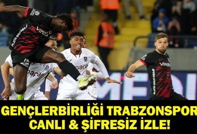 GENÇLERBİRLİĞİ TRABZONSPOR MAÇI CANLI İZLE ATV ŞİFRESİZ: Ziraat Türkiye Kupası Gençlerbirliği Trabzonspor Maçı Canlı Yayın Bilgileri