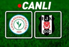 Çaykur Rizespor – Beşiktaş Maçı Bein Sports 1 Canlı İzle | Kartal, sezonu kapatıyor