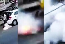 Paket bomba gibi patladı!