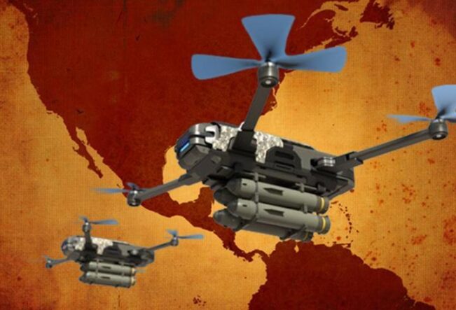 ABD'nin dibindeki tehdit! 300'den fazla askeri drone aldılar