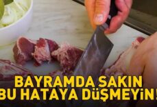 Kurban Bayramı'nda Sakın Bu Hataya Düşmeyin! Doğrudan Hastanelik Ediyor!