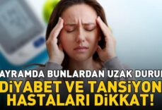Diyabet Ve Tansiyon Hastaları Dikkat! Kurban Bayramı'nda Bunlardan Uzak Durun