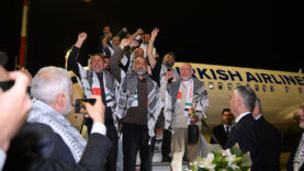 Aktivistleri taşıyan uçak İstanbul Havalimanı’na indi