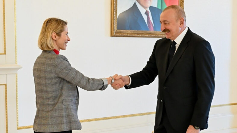 Azerbaycan Cumhurbaşkanı Aliyev Kallas’ı kabul etti: Enerji ve stratejik ortaklık mesajı