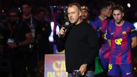 Barcelona, teknik direktör Flick'in sözleşmesini 2028 yılına kadar uzattı
