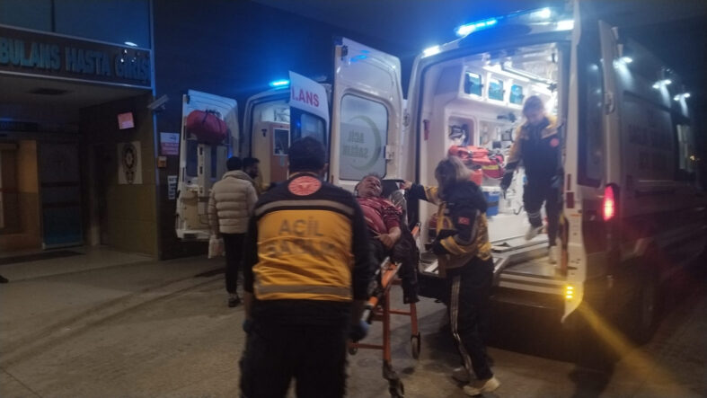 Bursa'da çiftlik evinde mahsur kalan kişi kurtarıldı 