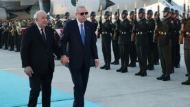 Cumhurbaşkanı Erdoğan, Cezayir Cumhurbaşkanı Tebbun'u resmi törenle karşıladı