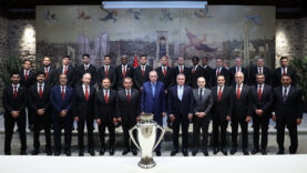 Cumhurbaşkanı Erdoğan, Galatasaray Spor Kulübü'nü kabul etti