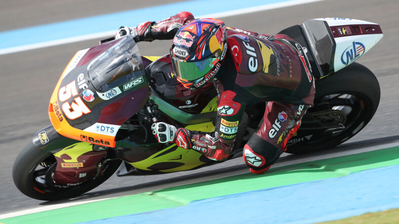 Deniz Öncü, Moto2 Fransa yarışını 14. sırada bitirdi