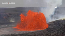 Hawaii'deki Kilauea Yanardağı yeniden lav püskürtmeye başladı