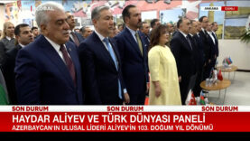 Haydar Aliyev ve Türk Dünyası Paneli yapıldı