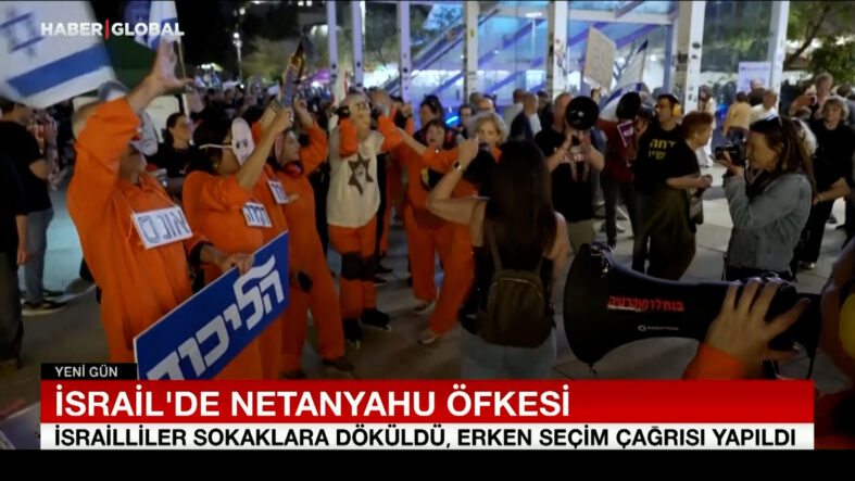 İsrail'de Netanyahu öfkesi, sokaklara döküldüler