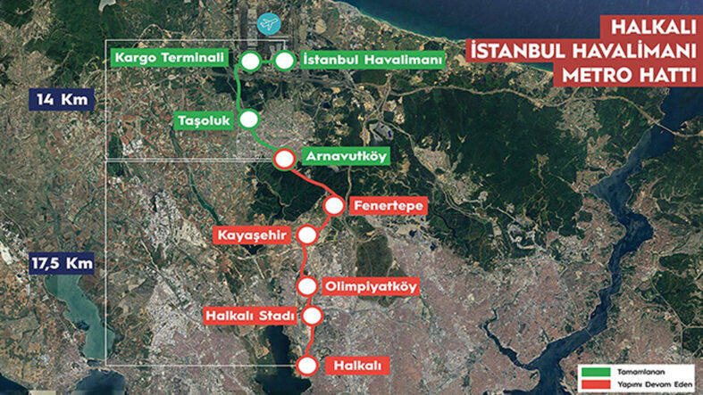 İstanbul'a yeni metro hattı! Sona gelindi: 69 kilometrelik hat tamamlanıyor