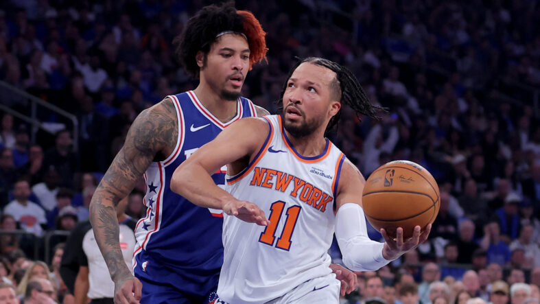 New York Knicks'ten Adem Bona'lı 76ers'a 39 sayı fark