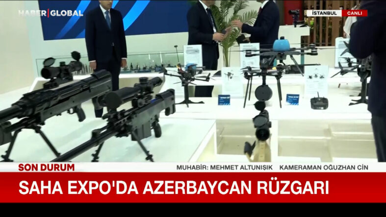 SAHA EXPO’da Azerbaycan rüzgarı