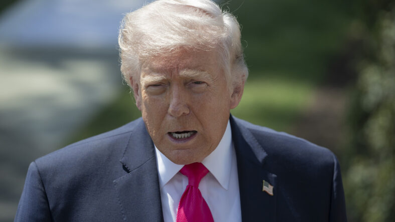Trump'tan 'deniz kabuklu' paylaşıma tepki
