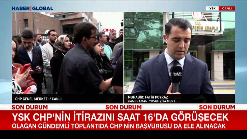 YSK CHP’nin itirazını saat 16’da görüşecek