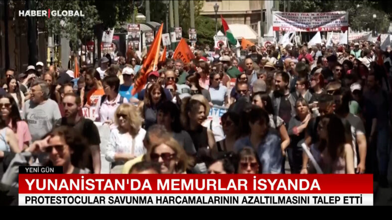 Yunanistan’da memurlar isyanda