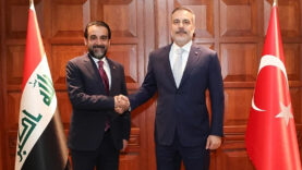 Dışişleri Bakanı Fidan, Irak'ın Takaddüm Partisi lideri Muhammed Halbusi ile görüştü