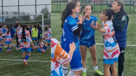 Kadınlar 3. Ligi’nde futbolcular birbirine girdi