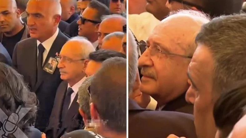 Kemal Kılıçdaroğlu'na Kadir İnanır'ın cenaze töreninde dikkat çeken tepki: Gerginlik yaşandı